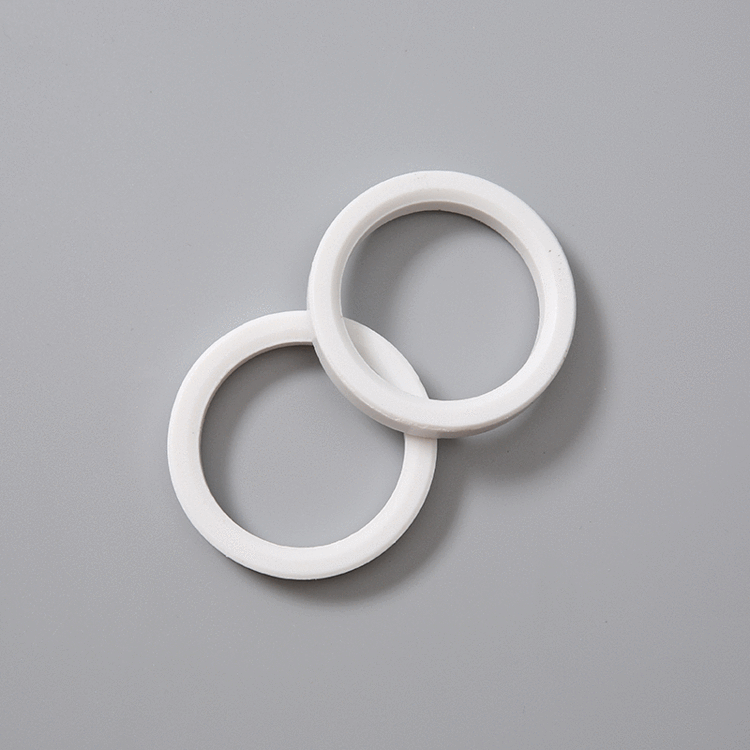 PTFE ball valve seat white PTFE gasket PTFE coated gasket non-standard finishing